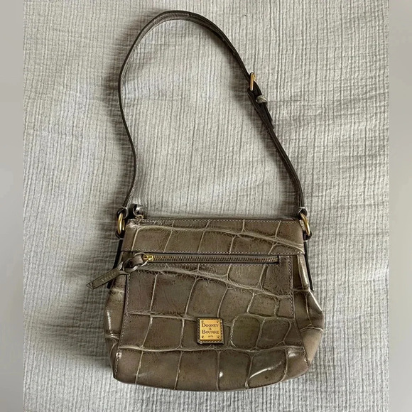 DOONEY & BOURKE Allison Embossed croc Leather Bag - Picture 1 of 12